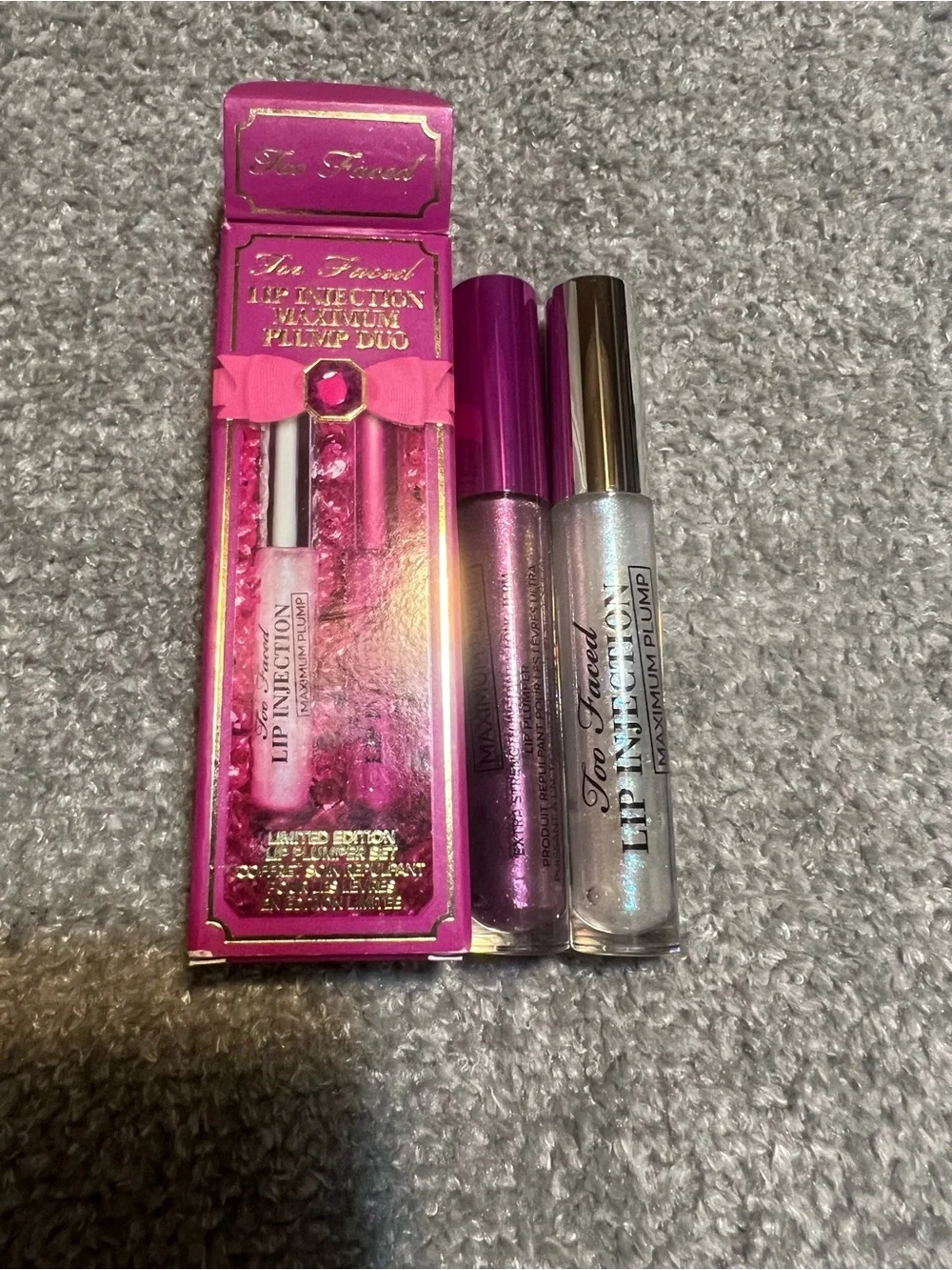 Too Faced Lip Injection Maximum Plump Duo